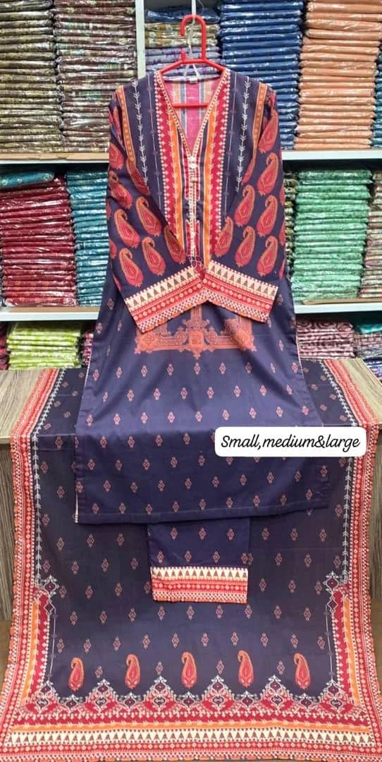 bin-saeed-ladies-stitched-lawn-dress | Ivoret - Section 29 | Ivoret