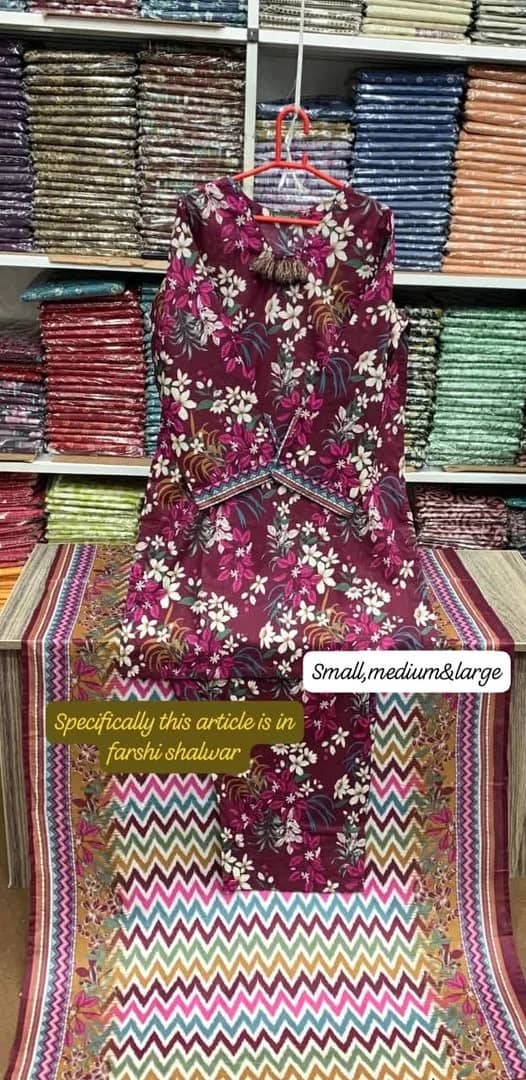 bin-saeed-ladies-stitched-lawn-dress | Ivoret - Section 31 | Ivoret