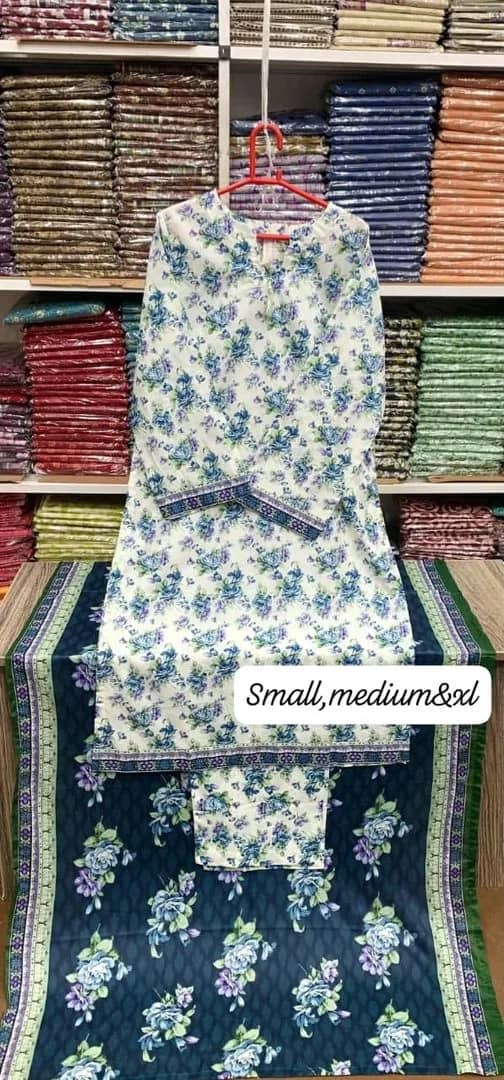 bin-saeed-ladies-stitched-lawn-dress | Ivoret - Section 32 | Ivoret