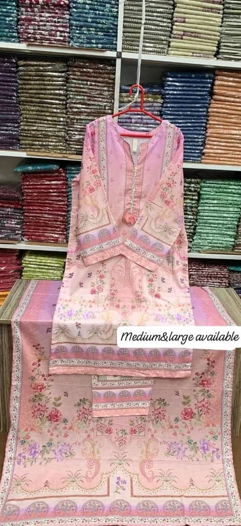 bin-saeed-ladies-stitched-lawn-dress | Ivoret - Section 34 | Ivoret