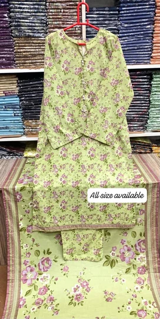 bin-saeed-ladies-stitched-lawn-dress | Ivoret - Section 36 | Ivoret